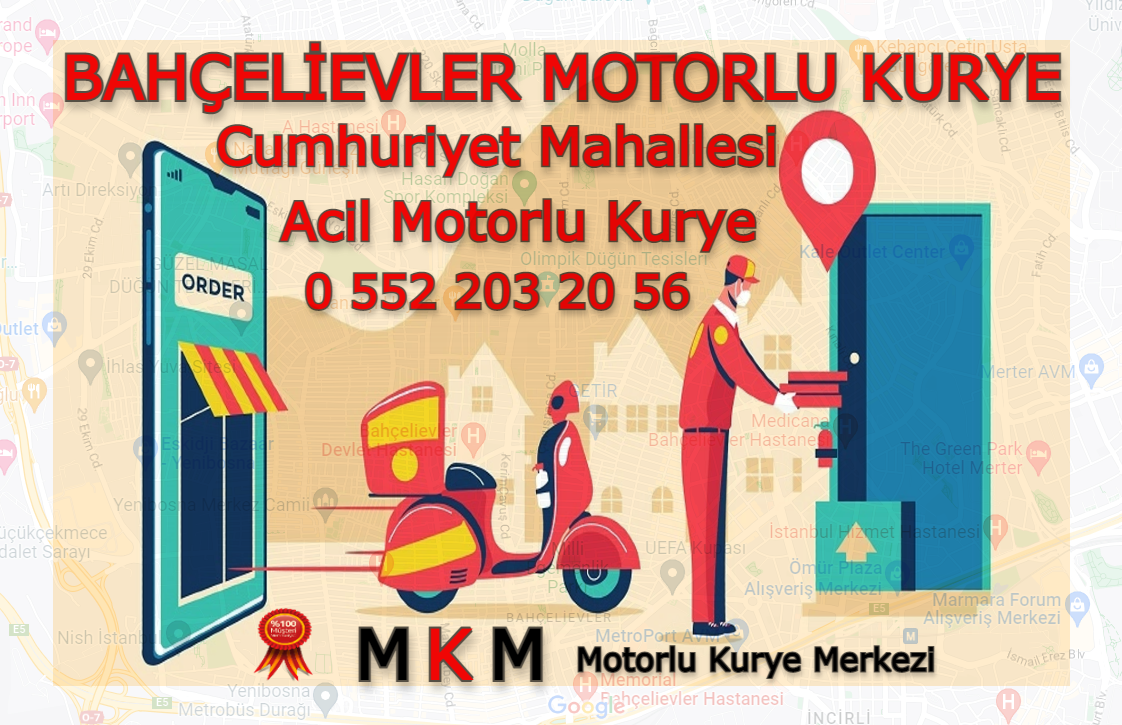 Cumhuriyet Mahallesi Acil Motorlu Kurye |7/24 | 0552 203 20 56