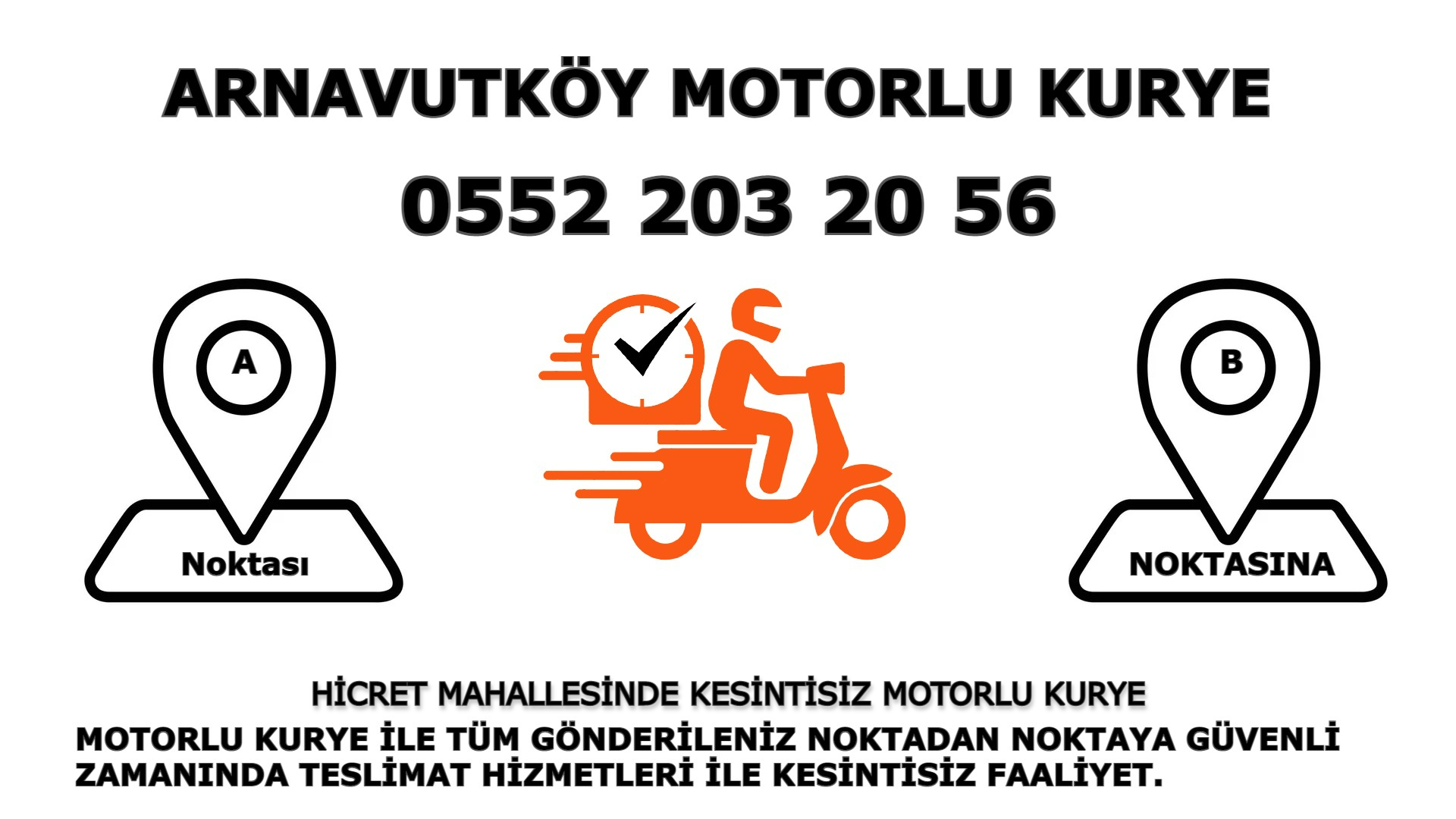 Hicret Acil Motorlu Kurye |7/24 | 0552 203 20 56