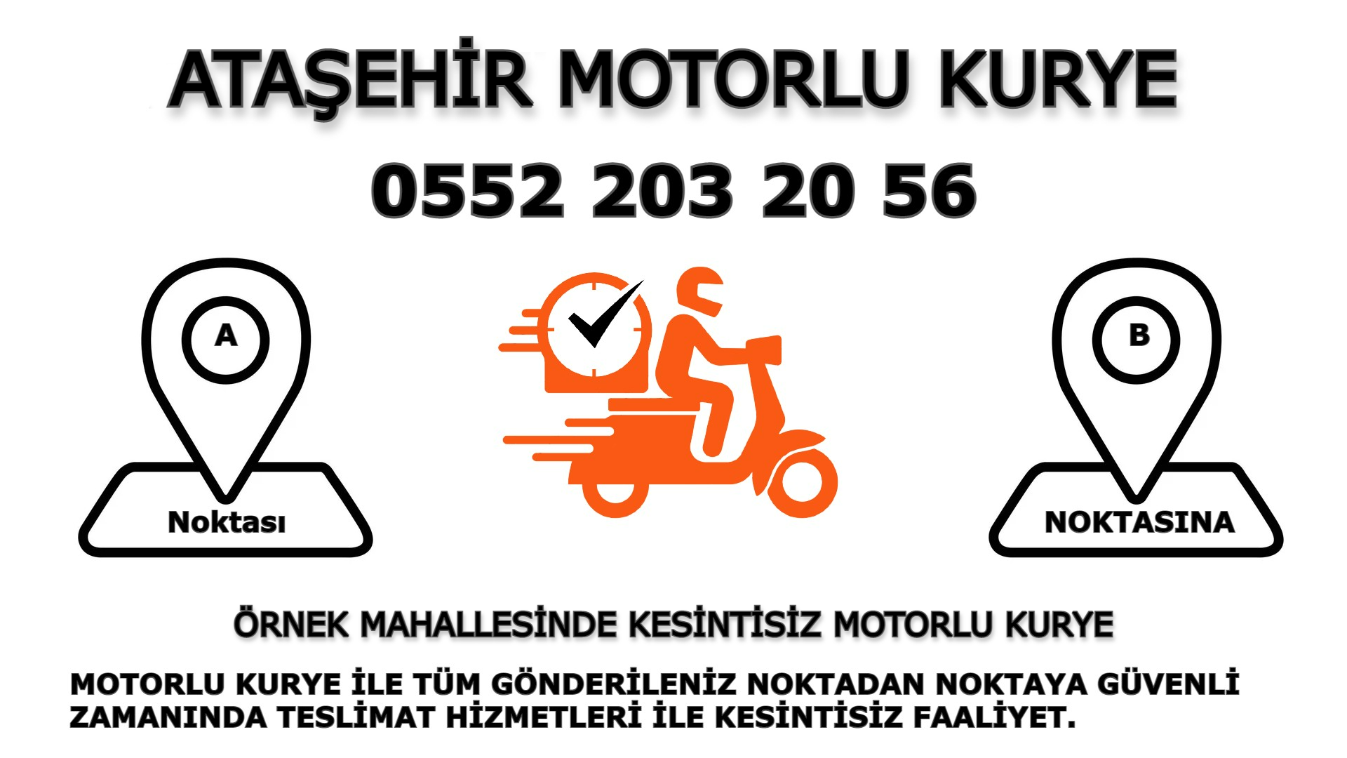 Örnek Acil Motorlu Kurye |7/24 | 0552 203 20 56