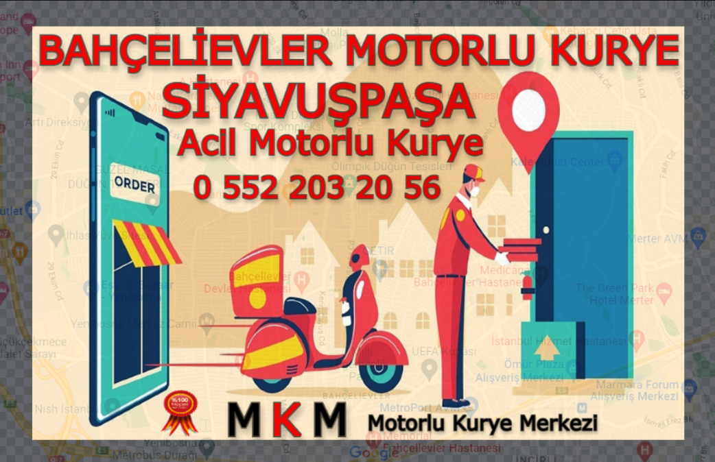 Siyavuşpaşa Acil Motorlu Kurye |7/24 | 0552 203 20 56
