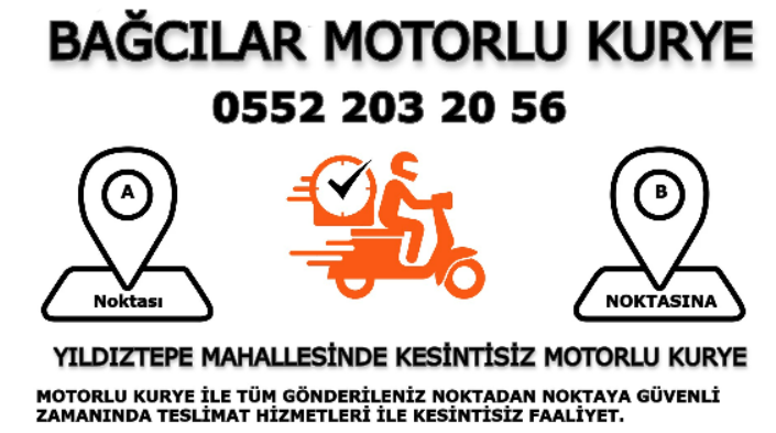 Yıldıztepe Mahallesi Acil Motorlu Kurye |7/24 | 0552 203 20 56